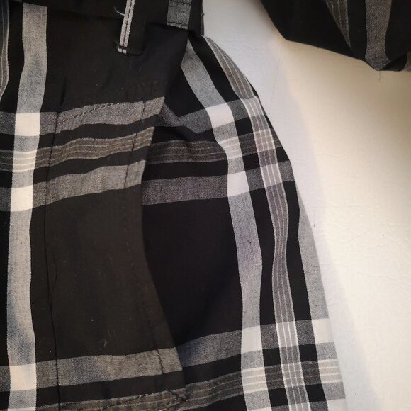 Beechers Brook Ladies Lightweight Black & White Plaid Coat - Picture 9 of 12